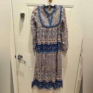 Matta Nikita Nima Cottagecore Midi Dress XS